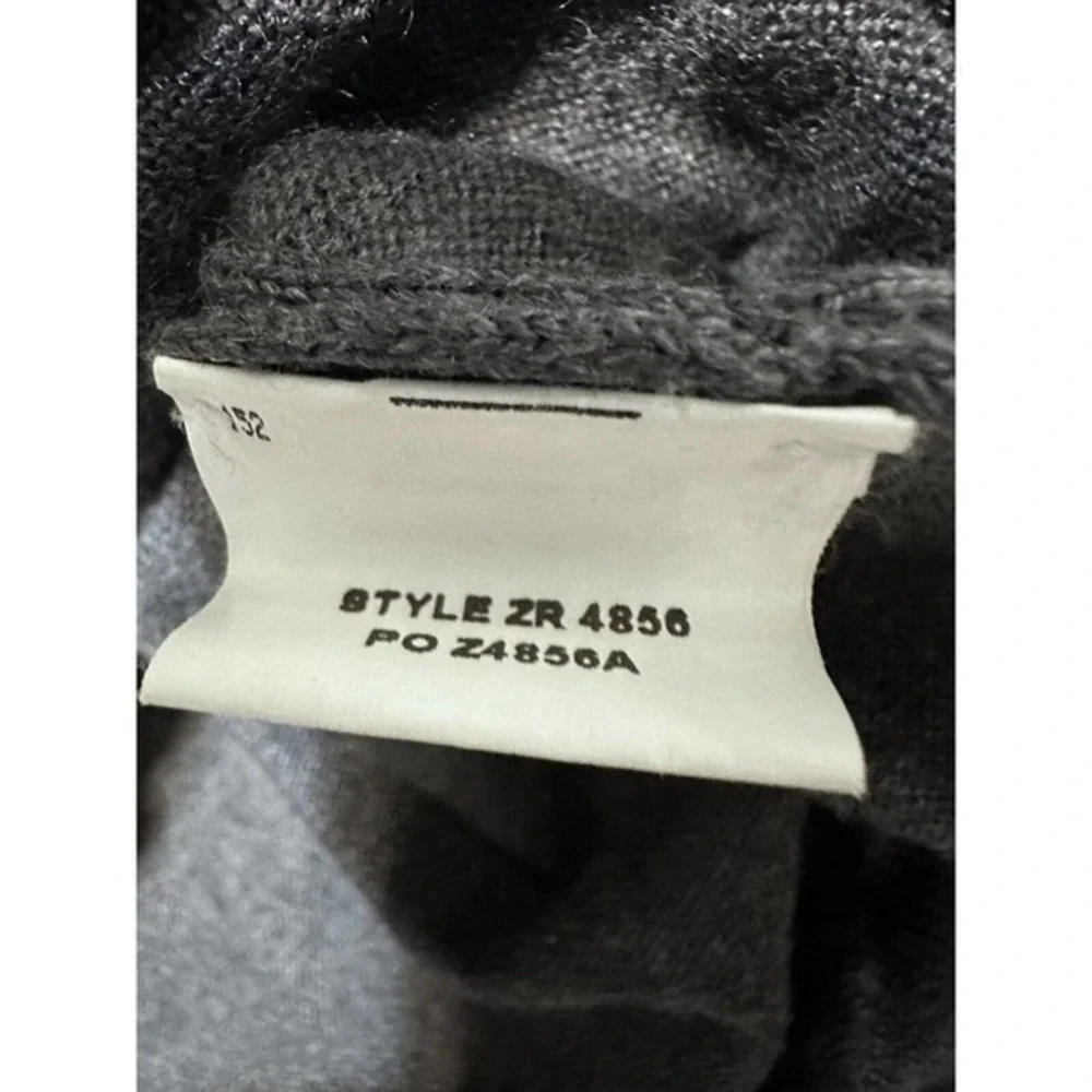 Tricots St Raphael Platinum Gray sweater‎ Merino Wool Silk-Cashmere Men’s large